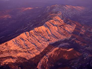 Montagne Sainte Victoire, Aix-en-Provence © Etienne Pierart